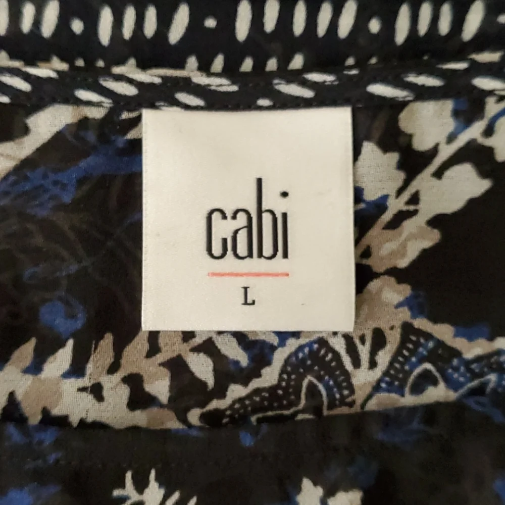 Cabi Sheer Hybrid Blouse - Picture 8 of 13